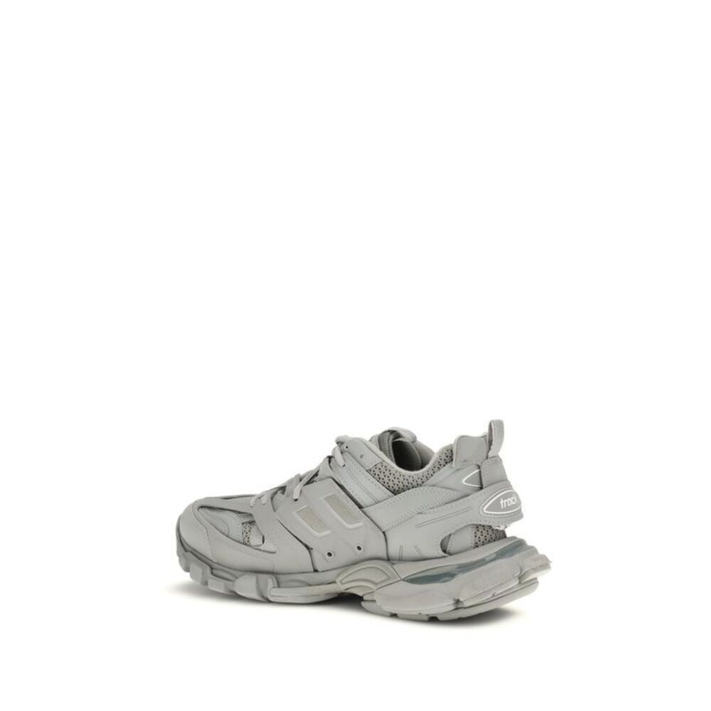 Balenciaga Gray Polyester Athletic Men's Sneakers - Picture 3 of 4
